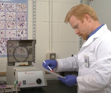 Клиника лечения наркозависимости в Калаче-на-Дону Врач в кабинете клиники